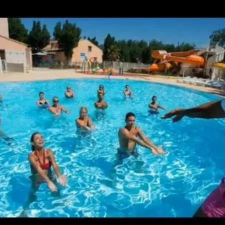 **magnifique Nouveau Bungalow** Village Siblu - - Piscine - Sauna... Camping