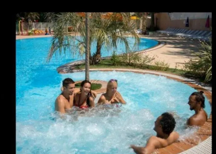 **magnifique Nouveau Bungalow** Village Siblu - - Piscine - Sauna... * 발라 플라주